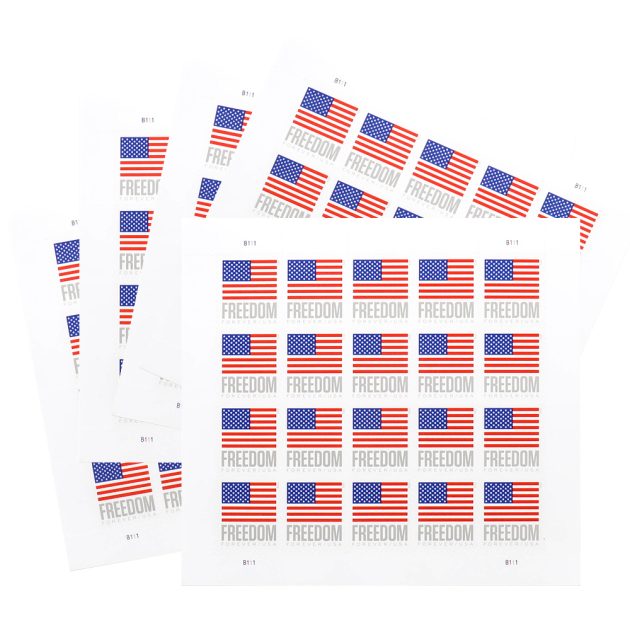 Cheap 2023 US Flag Forever Stamps Sheet