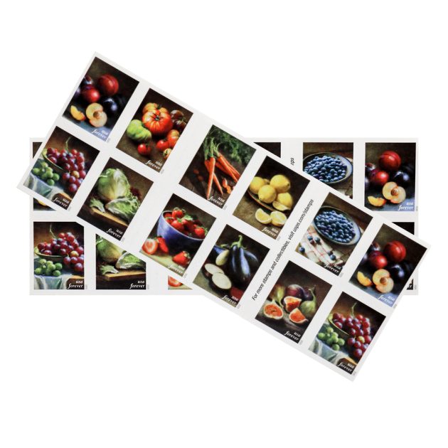 US 2020 Fruits & Vegetables Forever Stamps