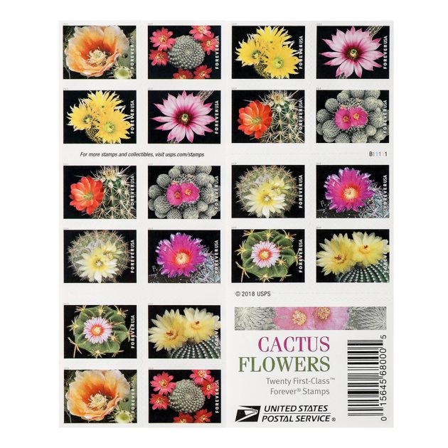 US 2019 Cactus Forever Stamps