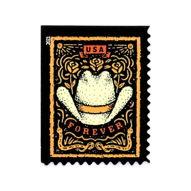 2021 US First-Class Forever Stamps - Western Wear