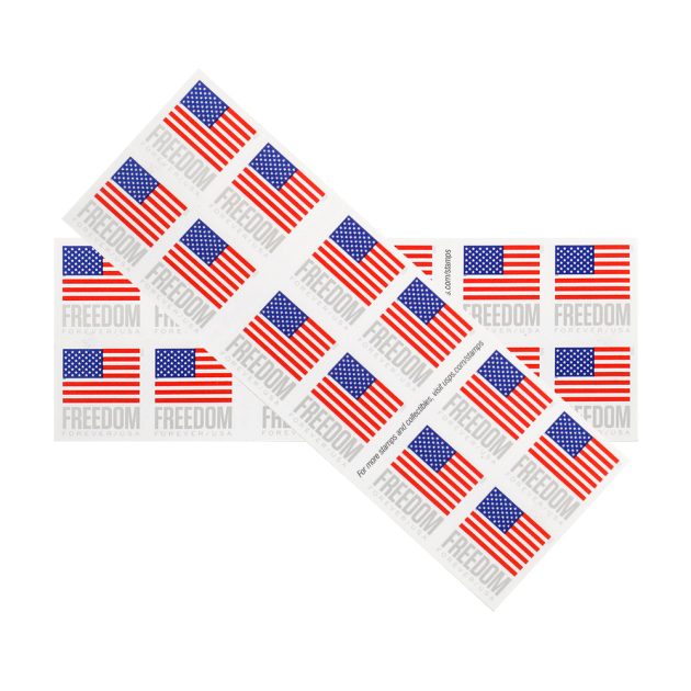 Cheap 2023 US Flag Forever Stamps Book