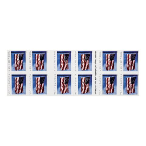 2019 US Flag Forever Stamps Booklet