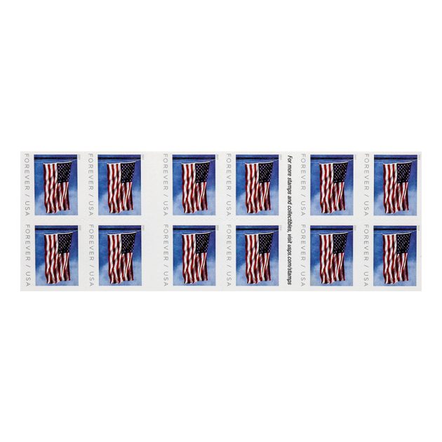 2019 US Flag Forever Stamps Booklet