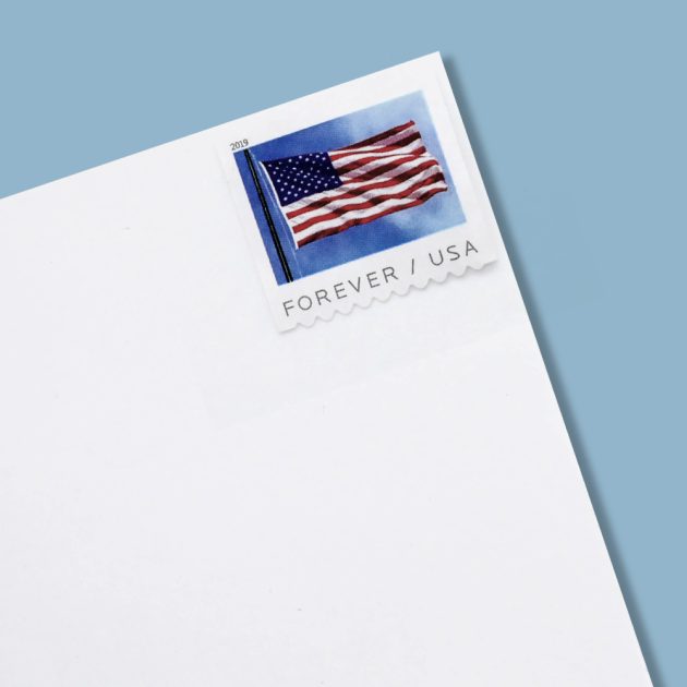 2019 US Flag Forever Stamps Booklet