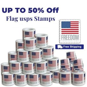 Cheap 2023 US Flag Forever Stamps Roll