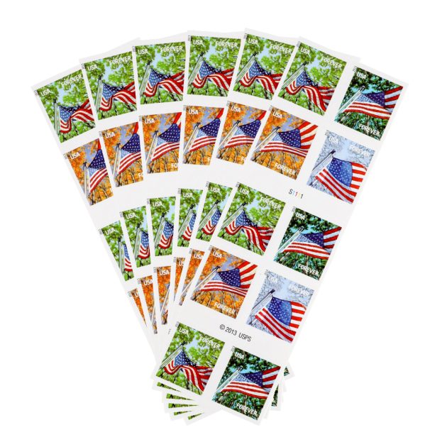 2013 US First-Class Forever Stamp - A Flag for All Seasons: Summer